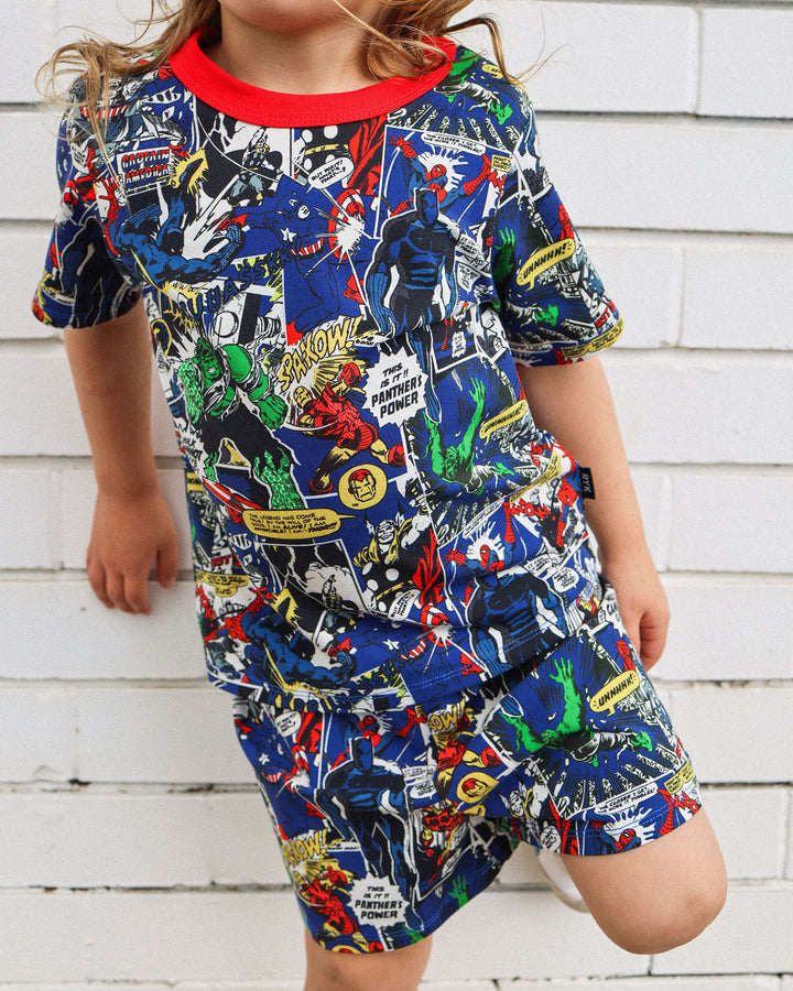MARVEL SLEEP SET IN NAVY