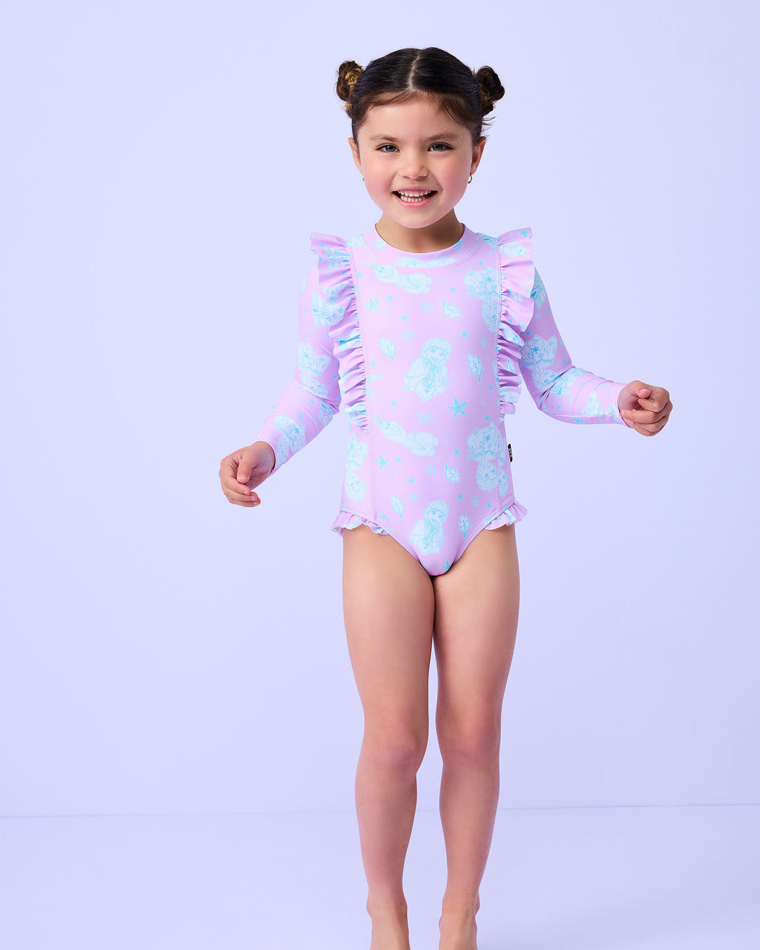 FROZEN SWIMSUIT IN PURPLE