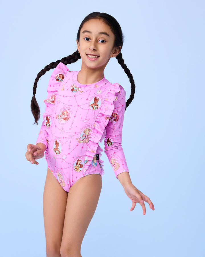 DISNEY PRINCESS SWIMSUIT IN LILAC