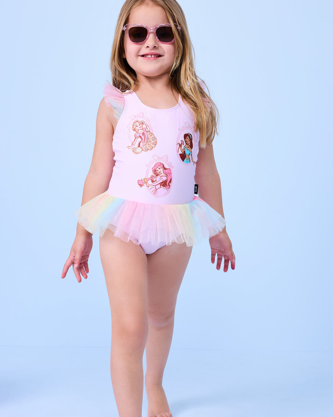 DISNEY PRINCESS OMBRE ONE PIECE IN RAINBOW