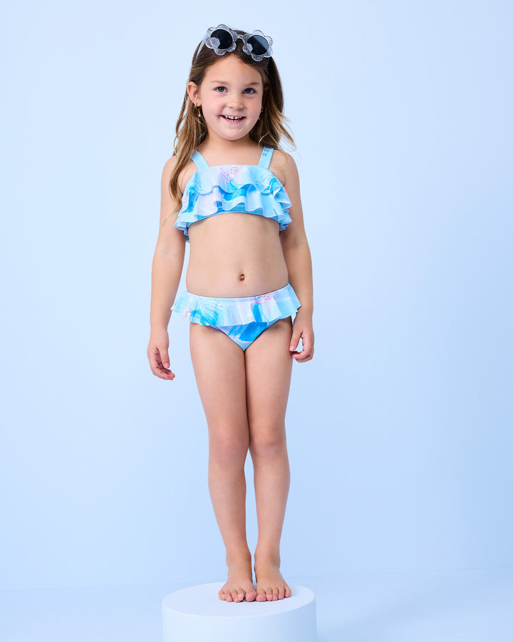 FROZEN SWIM SET IN AQUA SKY