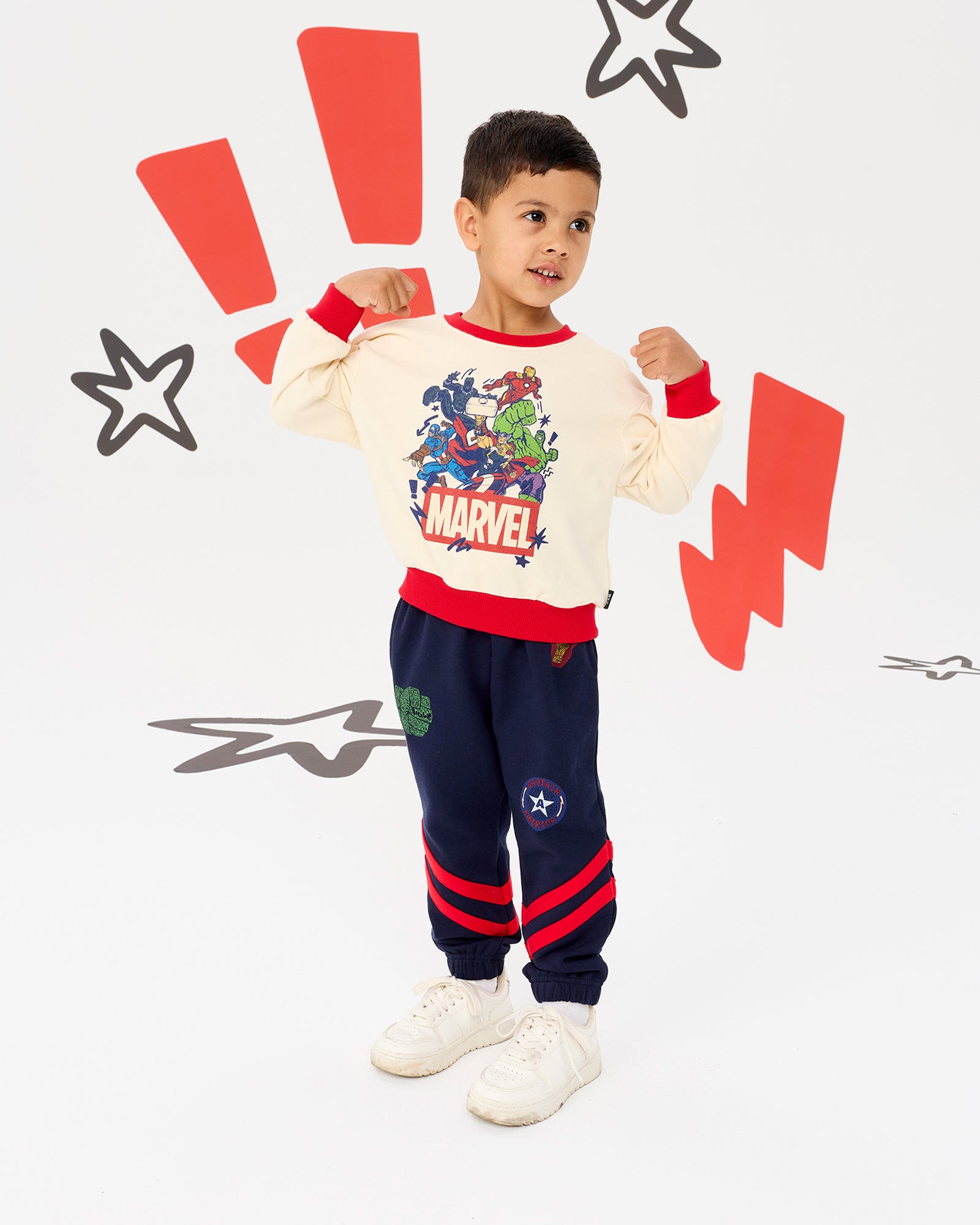 MARVEL DON'T SWEAT IT SWEATSHIRT