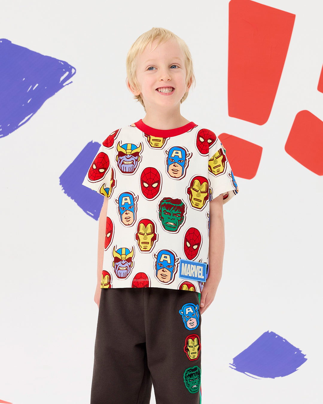 MARVEL HEROES SHORT SLEEVE T-SHIRT