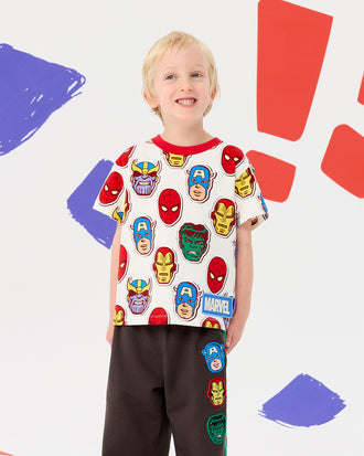 MARVEL HEROES SHORT SLEEVE T-SHIRT