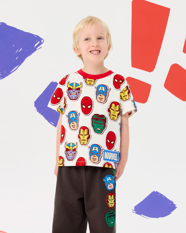 MARVEL HEROES SHORT SLEEVE T-SHIRT