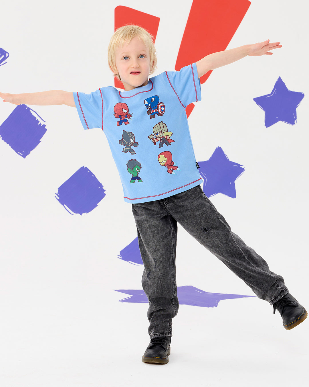 MARVEL GO! SHORT SLEEVE T-SHIRT