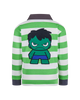 MARVEL HULK STRIPE LONG SLEEVE POLO