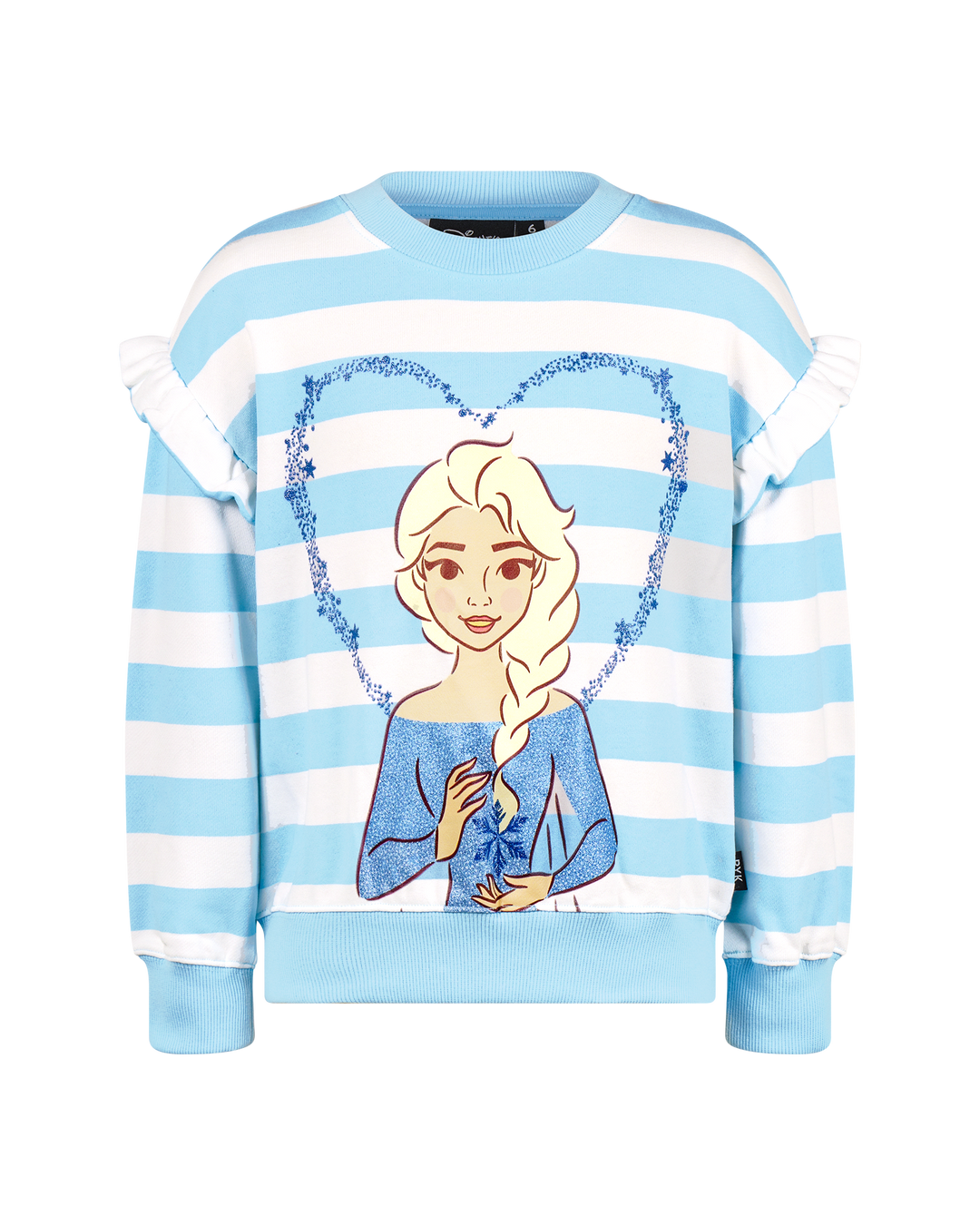 FROZEN ELSA STRIPE SWEATSHIRT