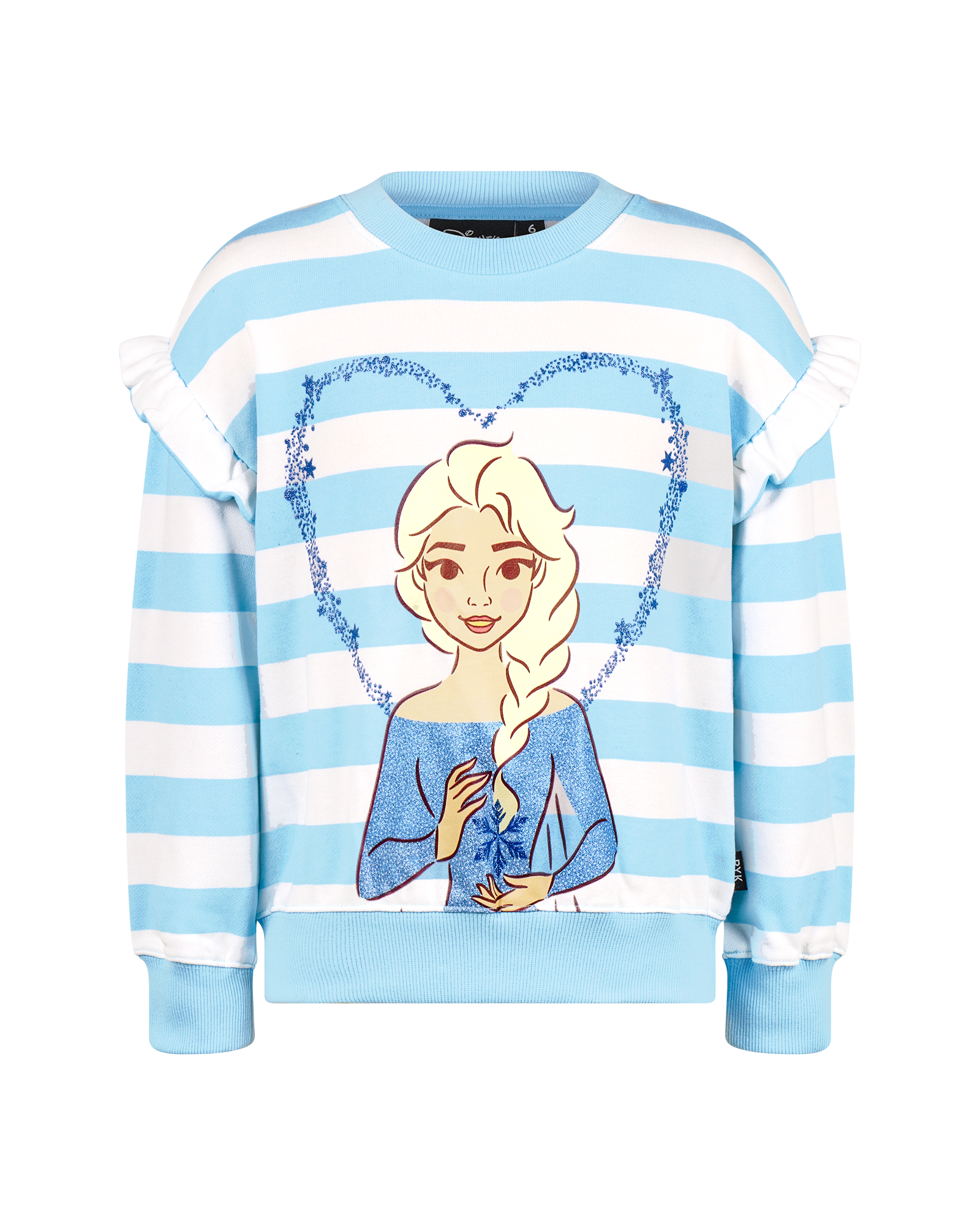 FROZEN ELSA STRIPE SWEATSHIRT