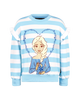 FROZEN ELSA STRIPE SWEATSHIRT