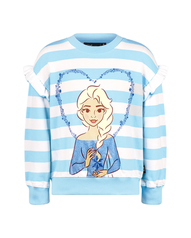 FROZEN ELSA STRIPE SWEATSHIRT