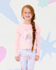 FROZEN ELSA & ANNA FRILL LONG SLEEVE T-SHIRT