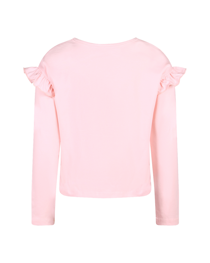 FROZEN ELSA &amp; ANNA FRILL LONG SLEEVE T-SHIRT