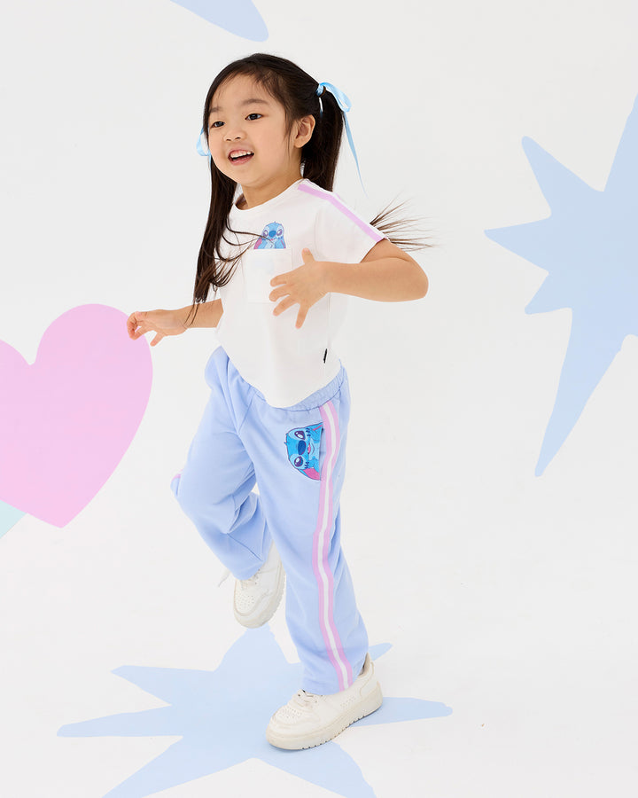 DISNEY STITCH &amp; ANGEL POCKET SHORT SLEEVE T-SHIRT
