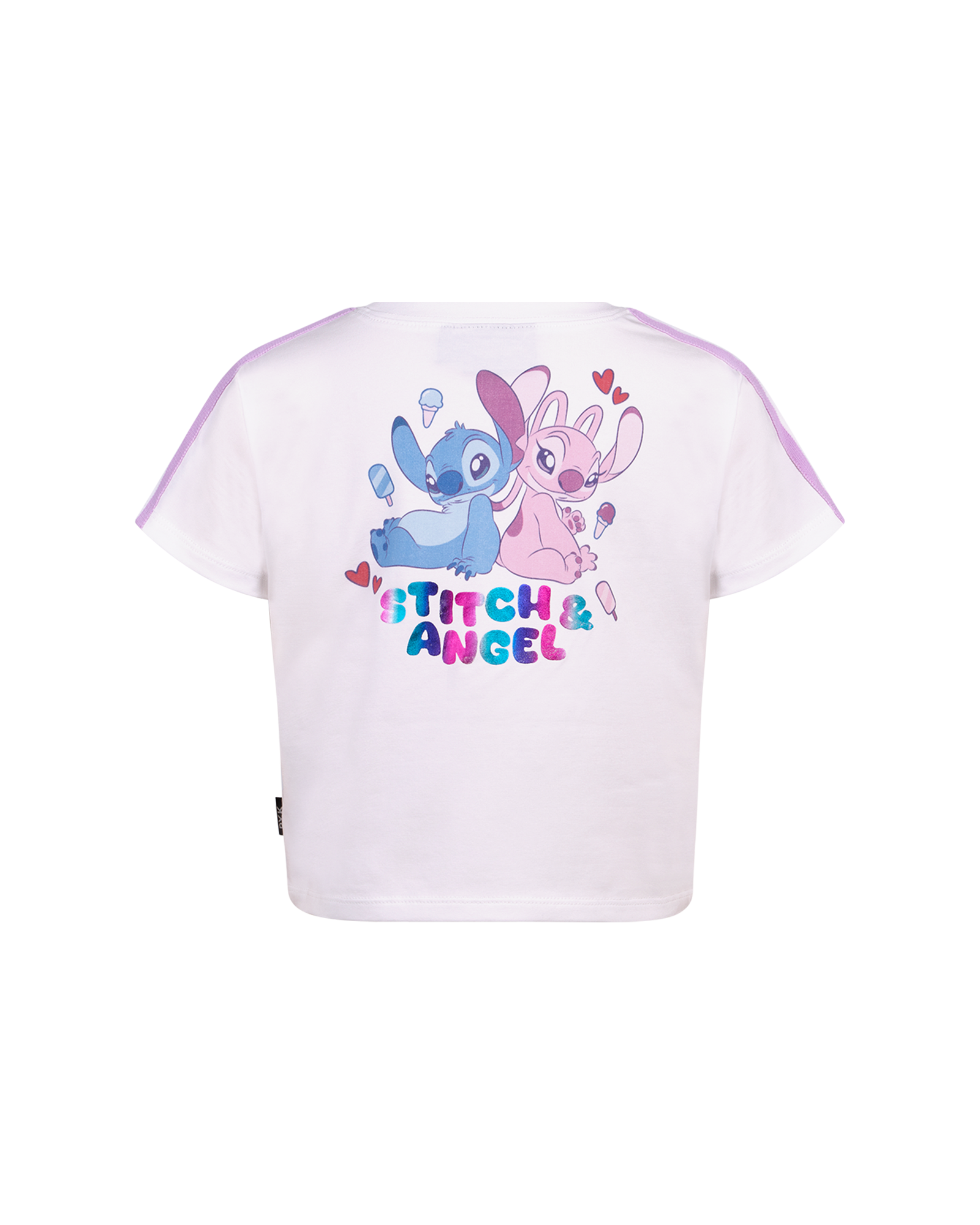 DISNEY STITCH & ANGEL POCKET SHORT SLEEVE T-SHIRT