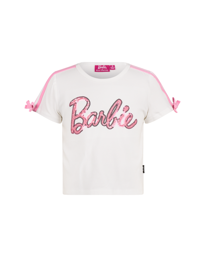 BARBIE SEQUIN SHORT SLEEVE T-SHIRT