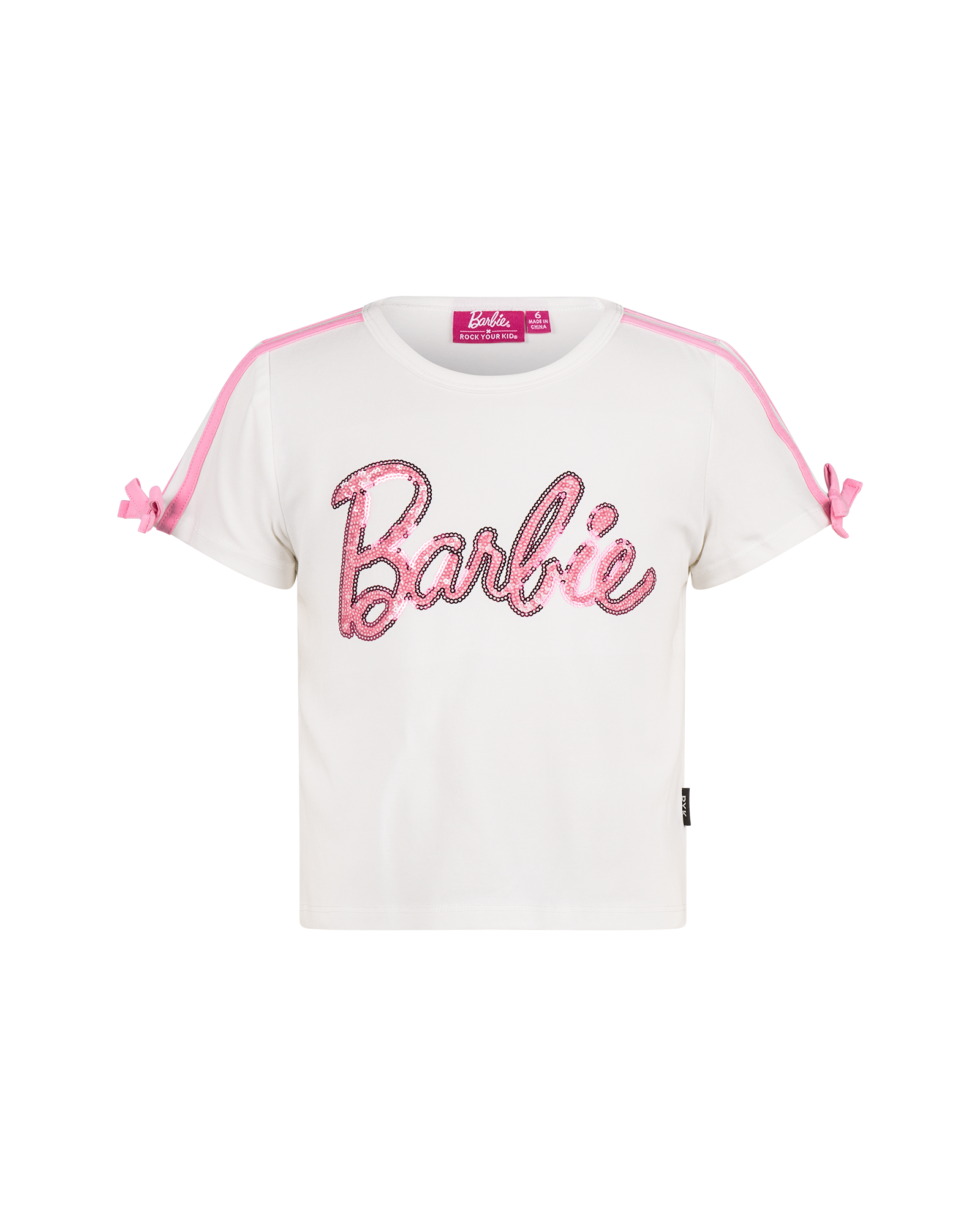BARBIE SEQUIN SHORT SLEEVE T-SHIRT