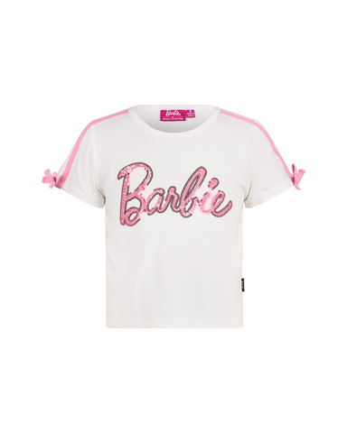 BARBIE SEQUIN SHORT SLEEVE T-SHIRT