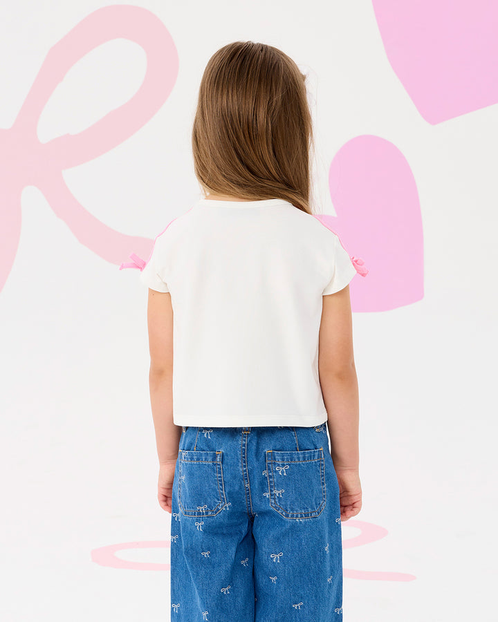 BARBIE SEQUIN SHORT SLEEVE T-SHIRT