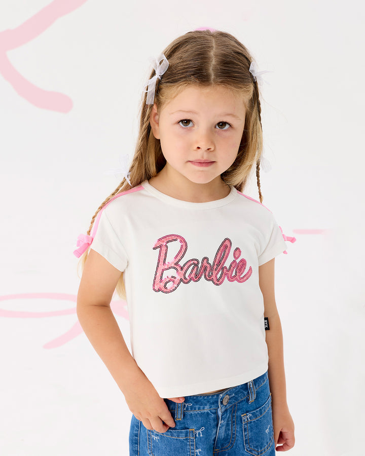 BARBIE SEQUIN SHORT SLEEVE T-SHIRT