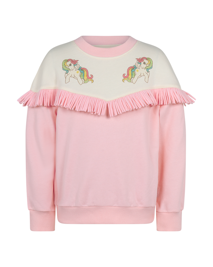 MY LITTLE PONY FRINGE SWEAT - PINK