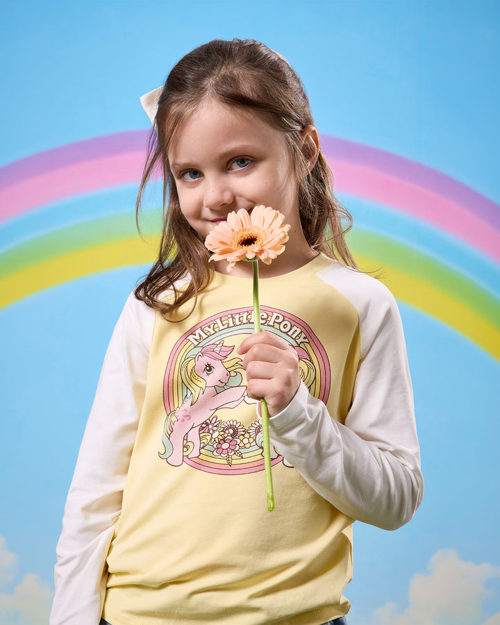 MY LITTLE PONY RAGLAN TEE - LEMON