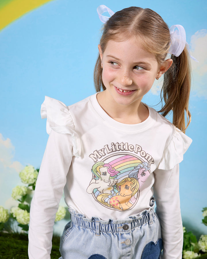 MY LITTLE PONY TEE - CREAM