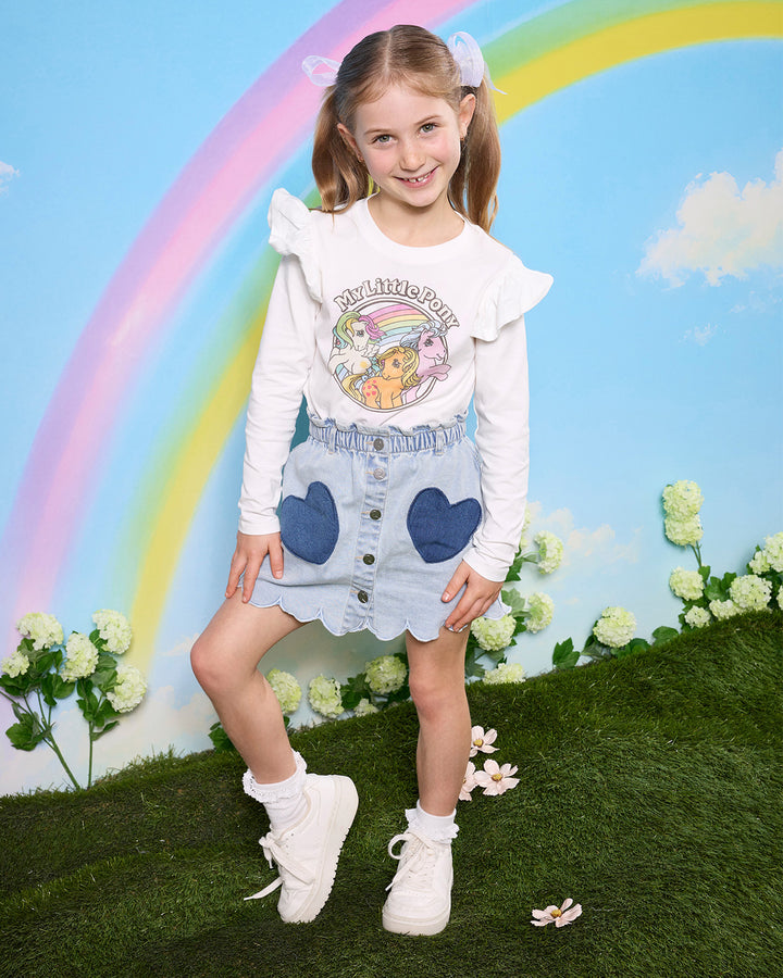 MY LITTLE PONY TEE - CREAM