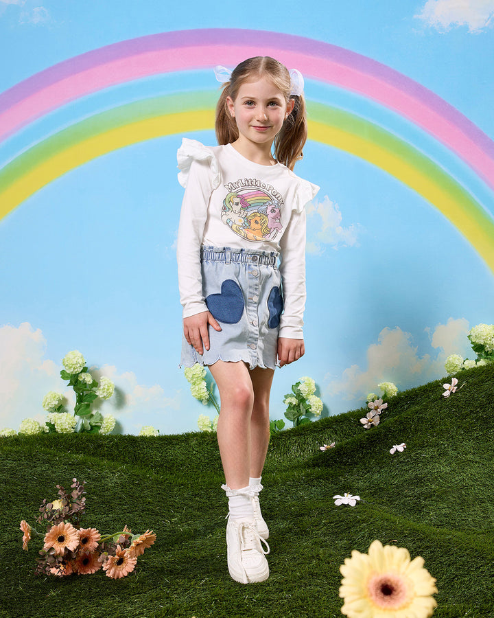 MY LITTLE PONY TEE - CREAM