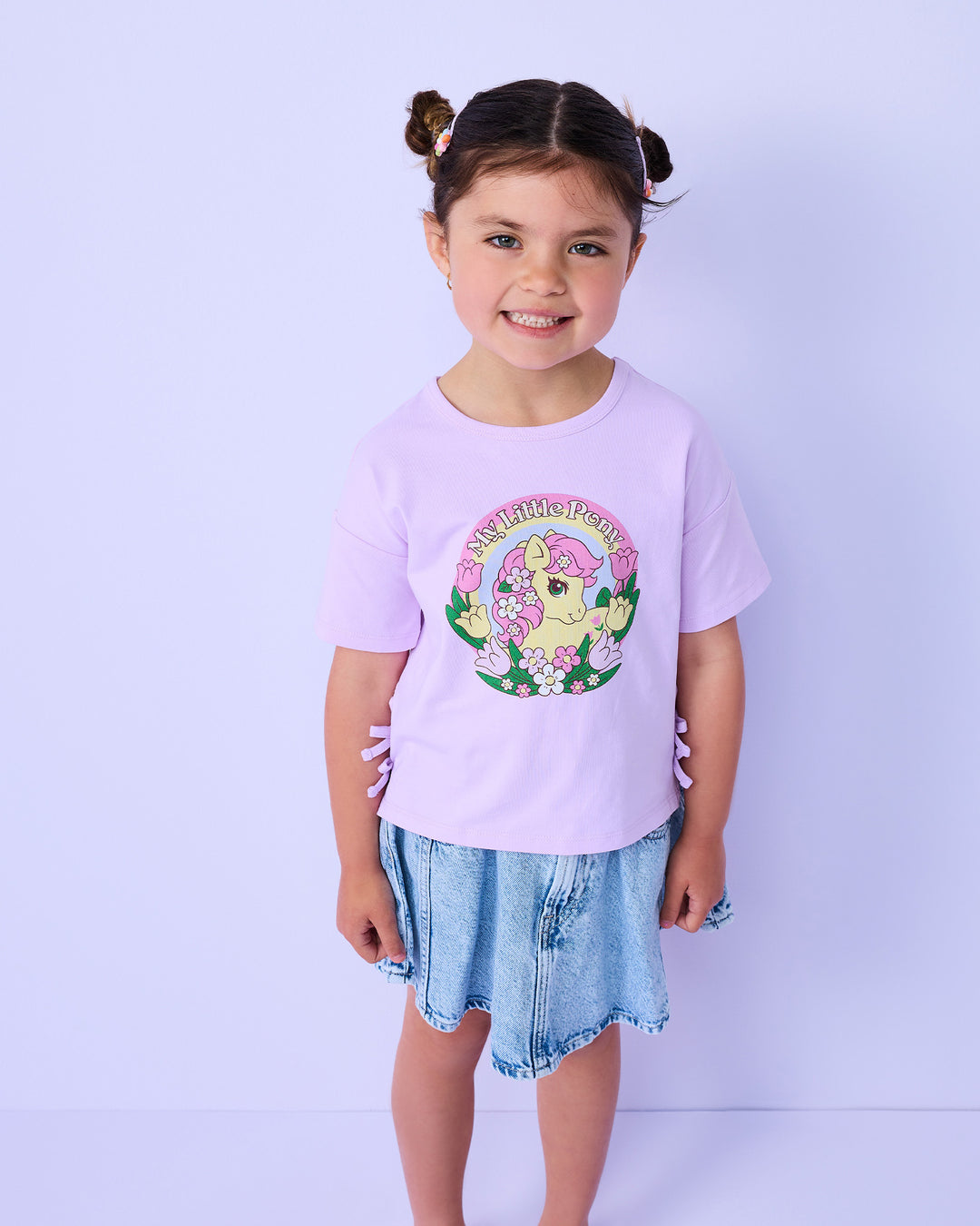 MY LITTLE PONY BOW TEE - PURPLE