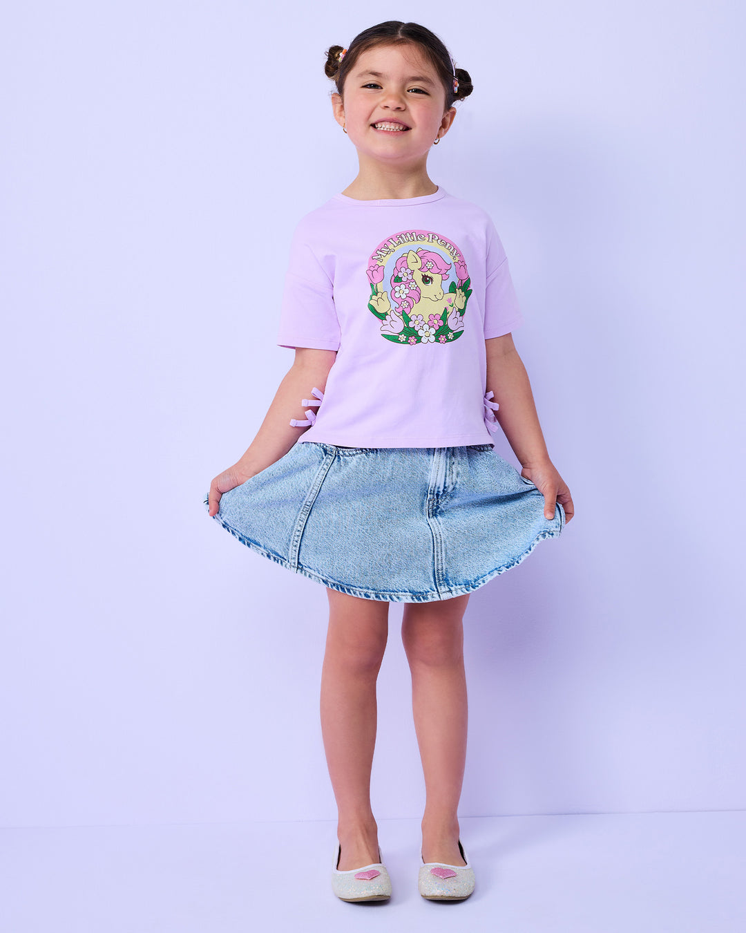MY LITTLE PONY BOW TEE - PURPLE