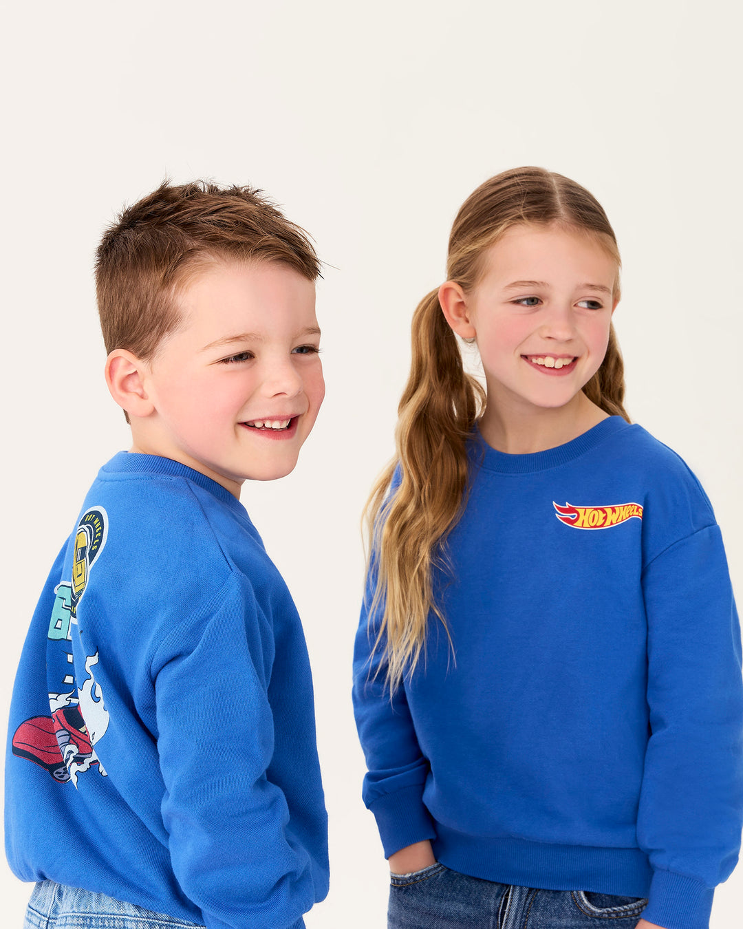 Hot Wheels Sweat in Blue - Rock Your Kid boys sweatshirt, view 5