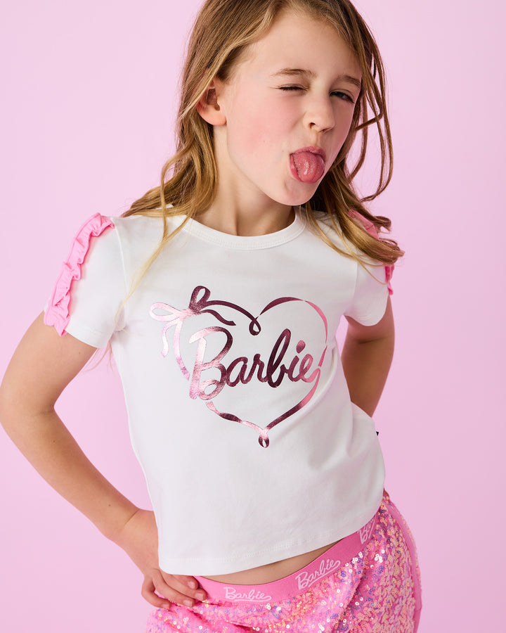 BARBIE FRILL TEE