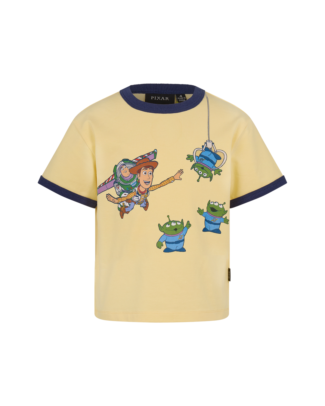 TOY STORY RINGER TEE - BUTTER