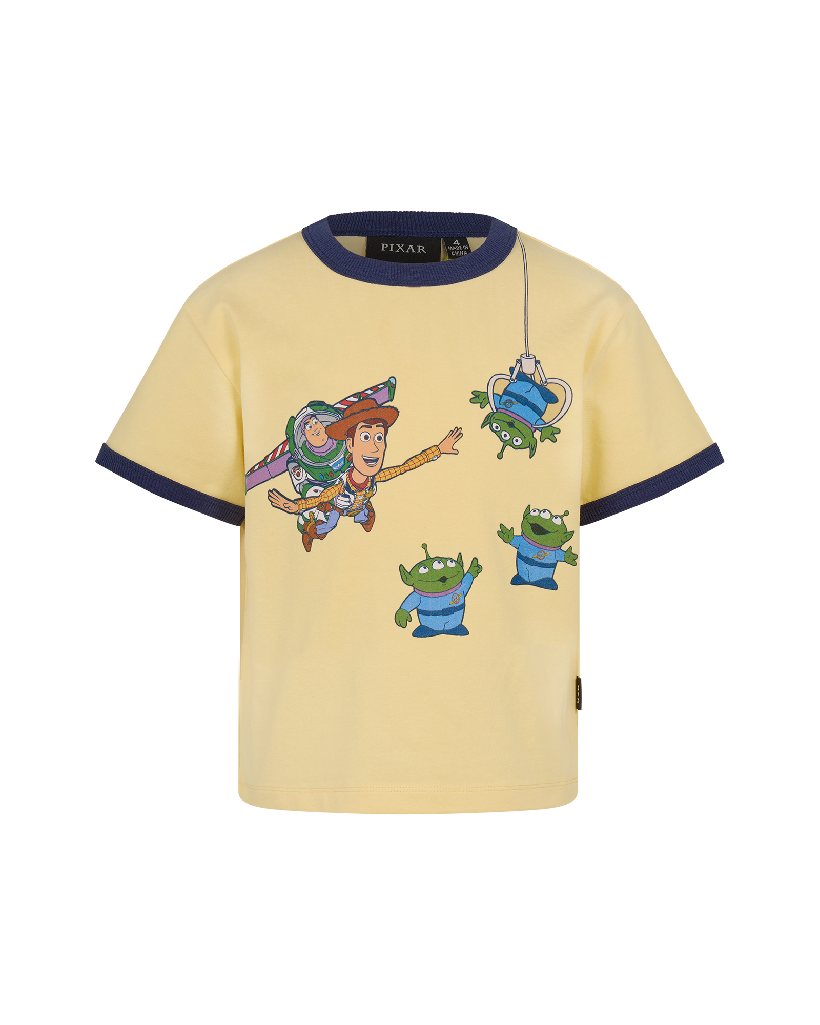 TOY STORY RINGER TEE - BUTTER