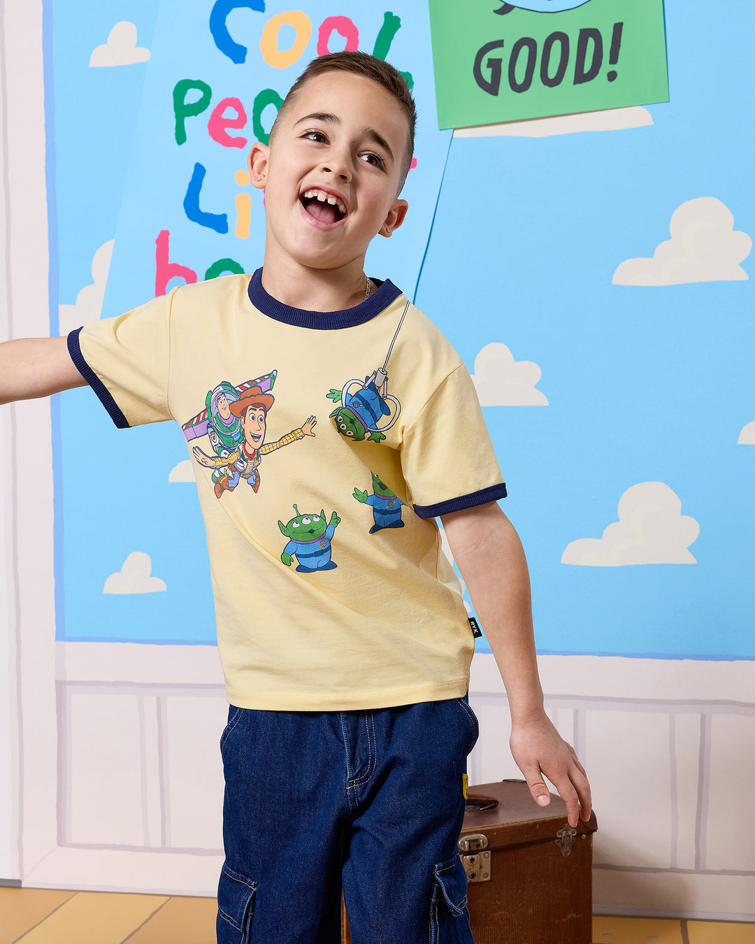 TOY STORY RINGER TEE - BUTTER | Rock Your Baby