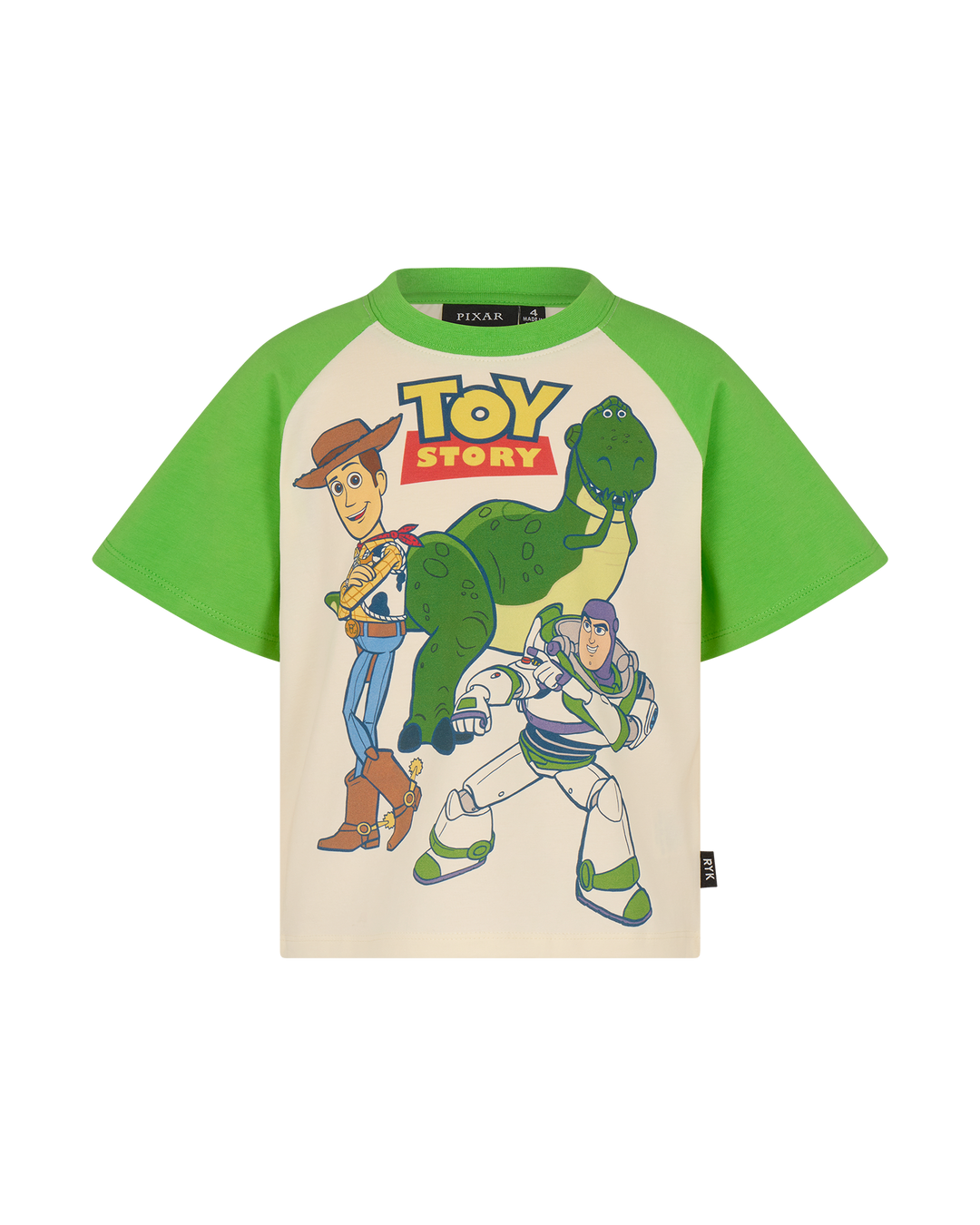 TOY STORY RAGLAN TEE - GREEN