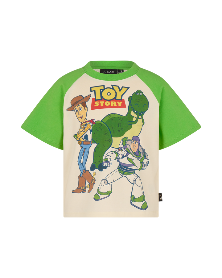 TOY STORY RAGLAN TEE - GREEN