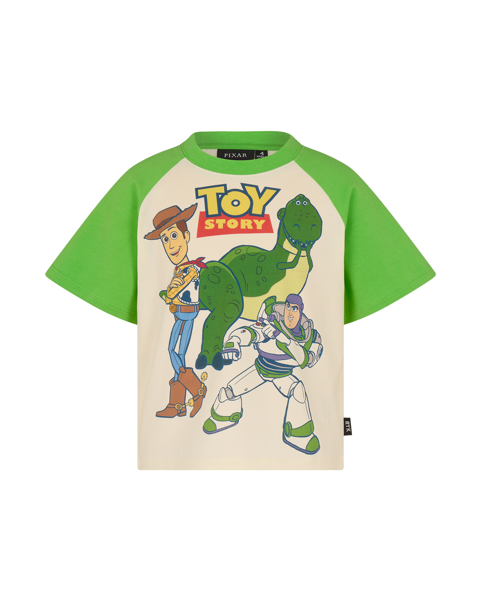 TOY STORY RAGLAN TEE - GREEN