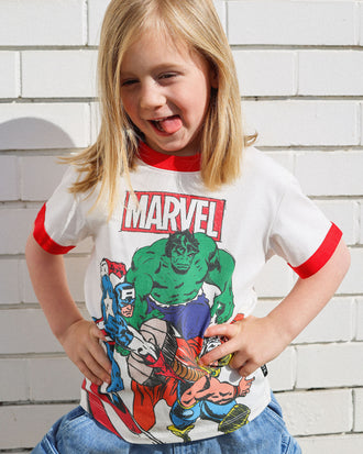 MARVEL STRIPE TEE