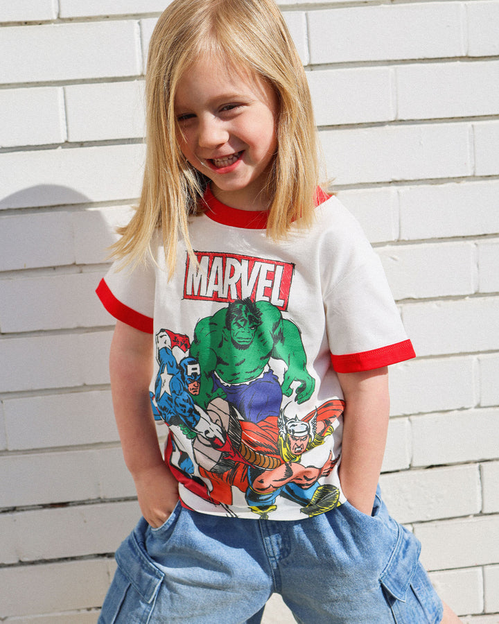 MARVEL STRIPE TEE
