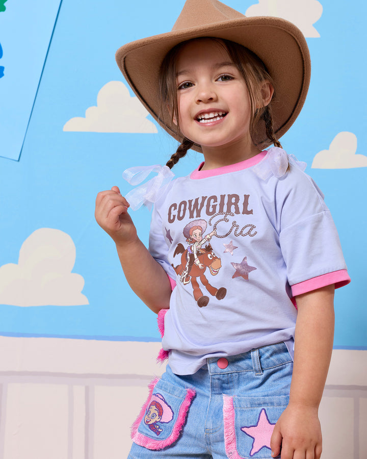 TOY STORY TASSEL TEE - LIGHT BLUE