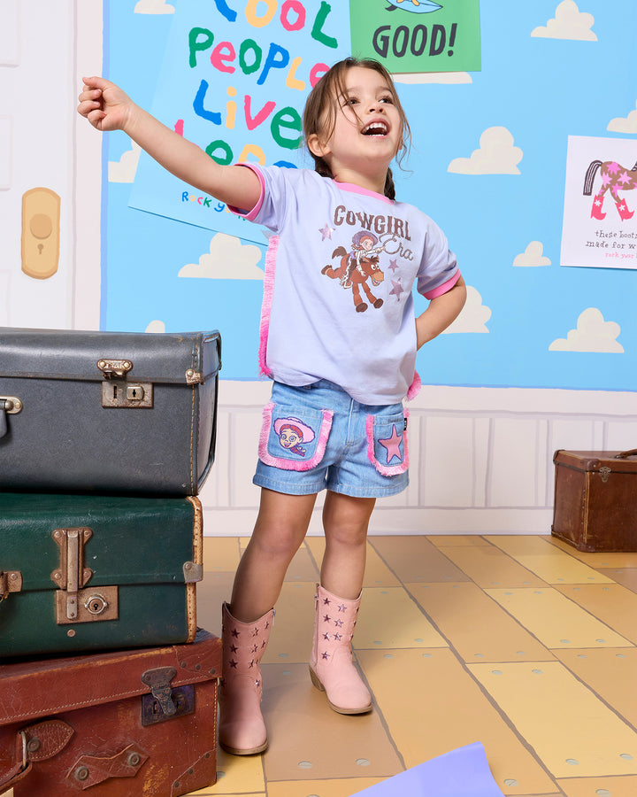 TOY STORY TASSEL TEE - LIGHT BLUE