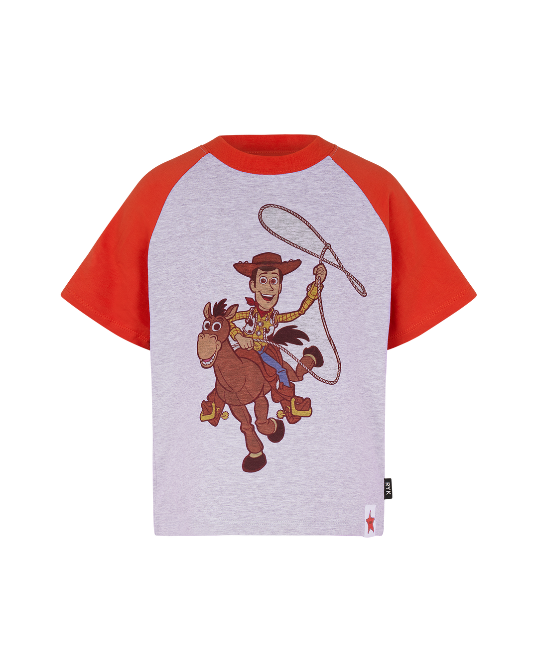 TOY STORY RAGLAN TEE - GREY MARLE