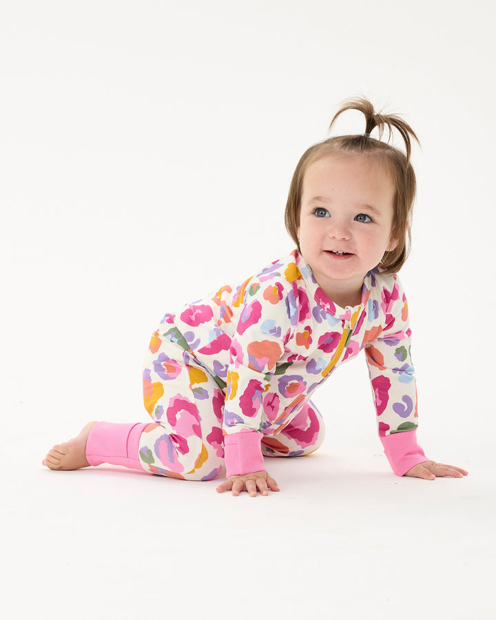 RAINBOW LEOPARD COVERALL