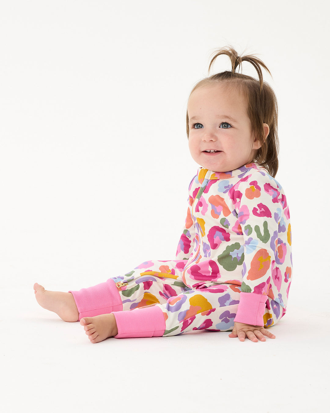 RAINBOW LEOPARD COVERALL