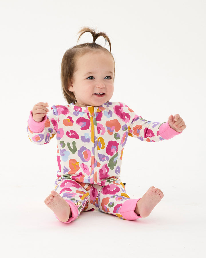 RAINBOW LEOPARD COVERALL