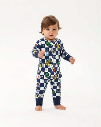 FAR OUT CHECK COVERALL