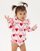 WILD AT HEART LONG SLEEVE FRILL BUBBLE BODYSUIT