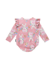 HUNNY BUNNY LONG SLEEVE FRILL BUBBLE BODYSUIT